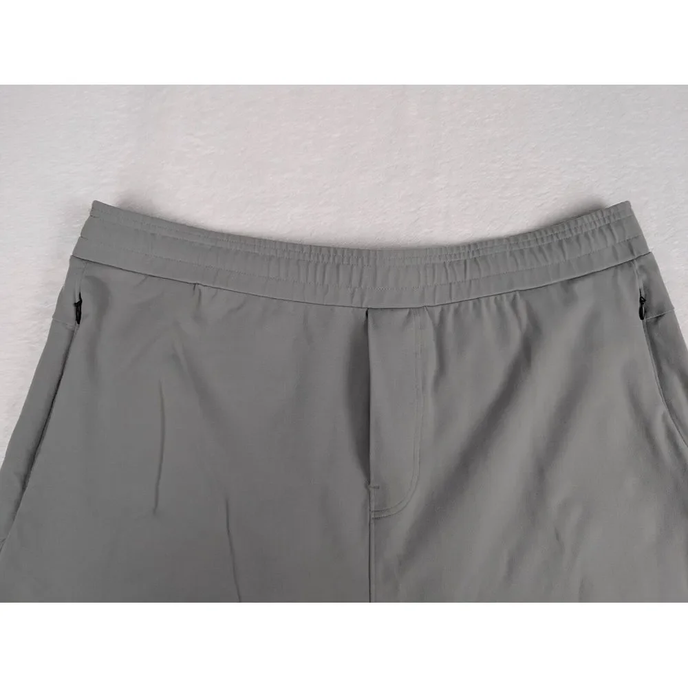 Public Rec Daymaker All Day Everyday Pants Mens 40/32 Gray Drawstring Performanc